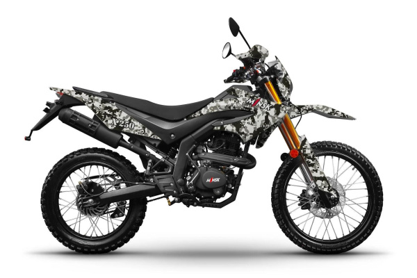 Мотоцикл MINSK X 250 Белый Камуфляж
