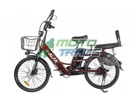 Электровелосипед Green City e-ALFA Lux