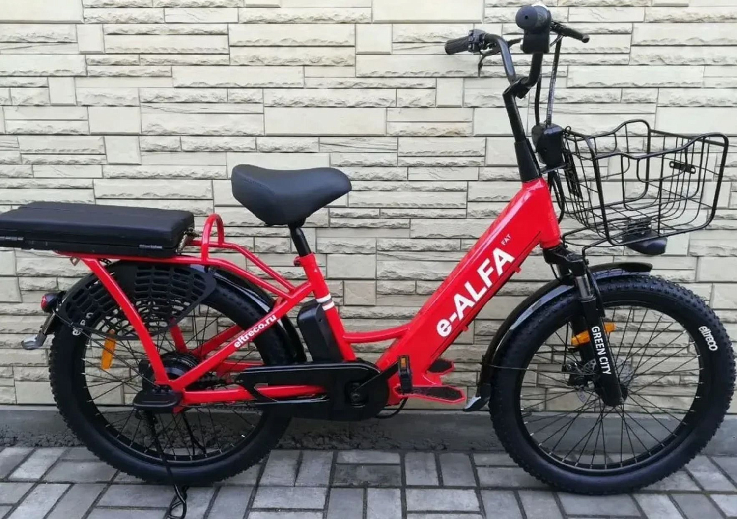 Электровелосипед Green City e-ALFA Fat
