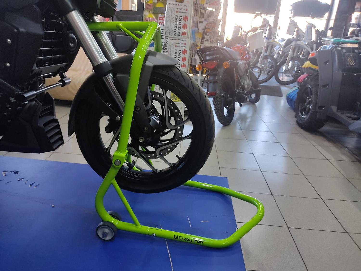 Мотоподкат передний, под траверсу PRO GREEN/ CRAZY IRON