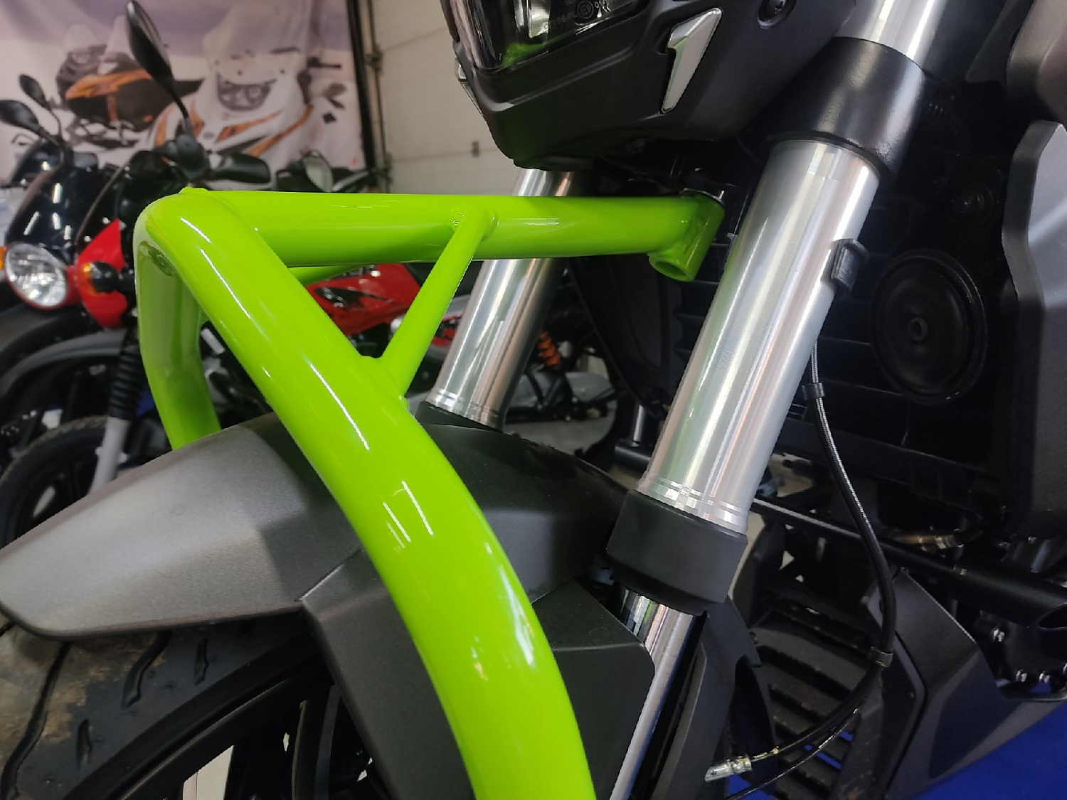 Мотоподкат передний, под траверсу PRO GREEN/ CRAZY IRON