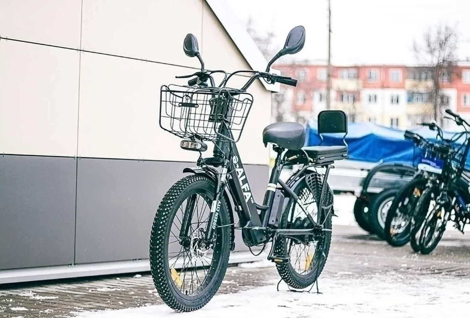 Электровелосипед Green City e-ALFA Fat